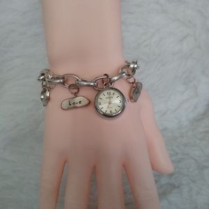 Vintage Charm Bracelet Inspiring Fashion Jewelry Gift Mother's Day Valentine's